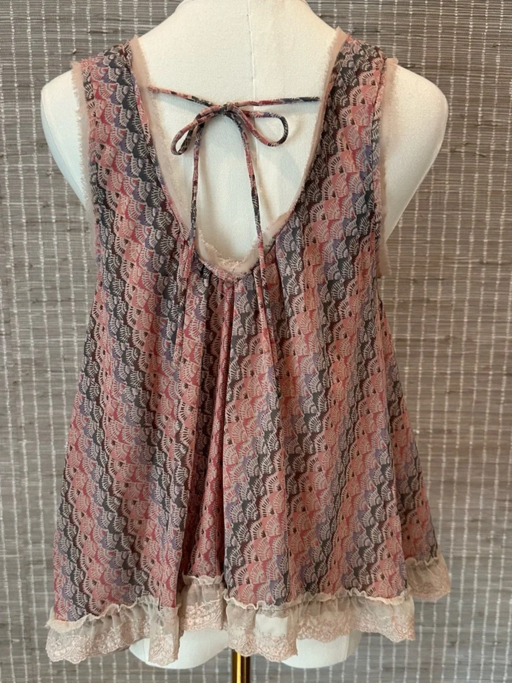 Free People Lace Boho Top